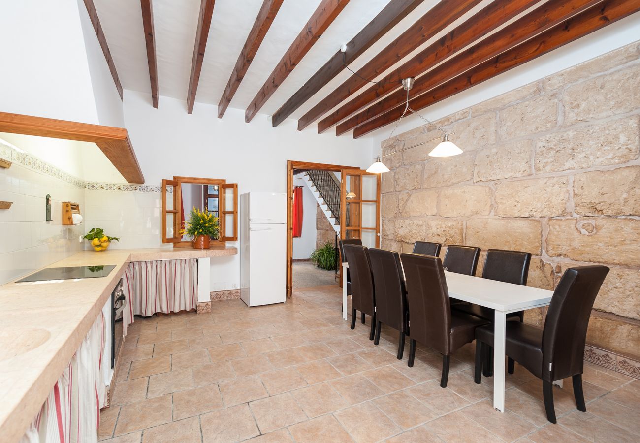 Ferienhaus in Alcudia - Casa with pool Ca Na Blanca