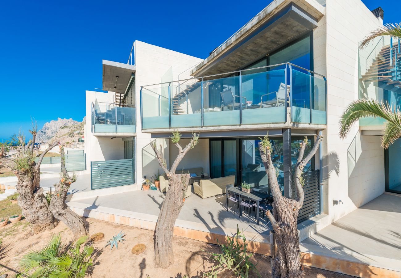 Ferienwohnung in Cala Sant Vicenç - Mirador Blue Garden Sant Vicenç