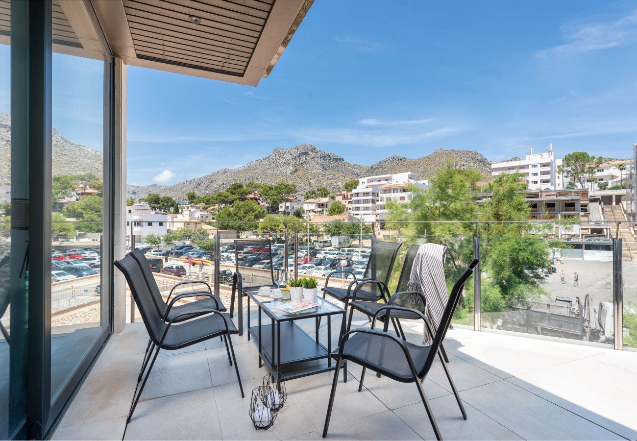 Ferienwohnung in Cala Sant Vicenç - Mirador Blue Attic L