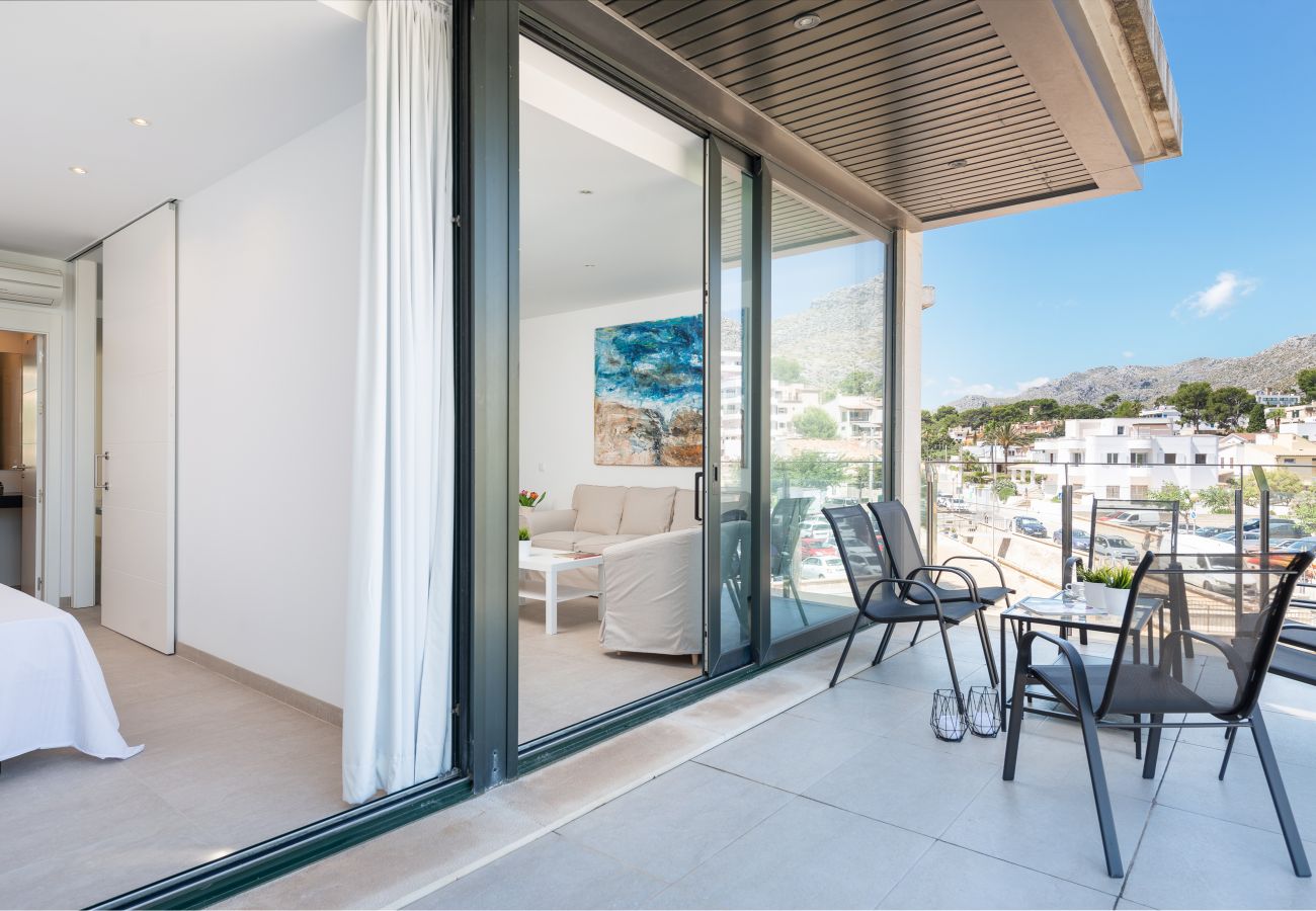 Ferienwohnung in Cala Sant Vicenç - Mirador Blue Attic L