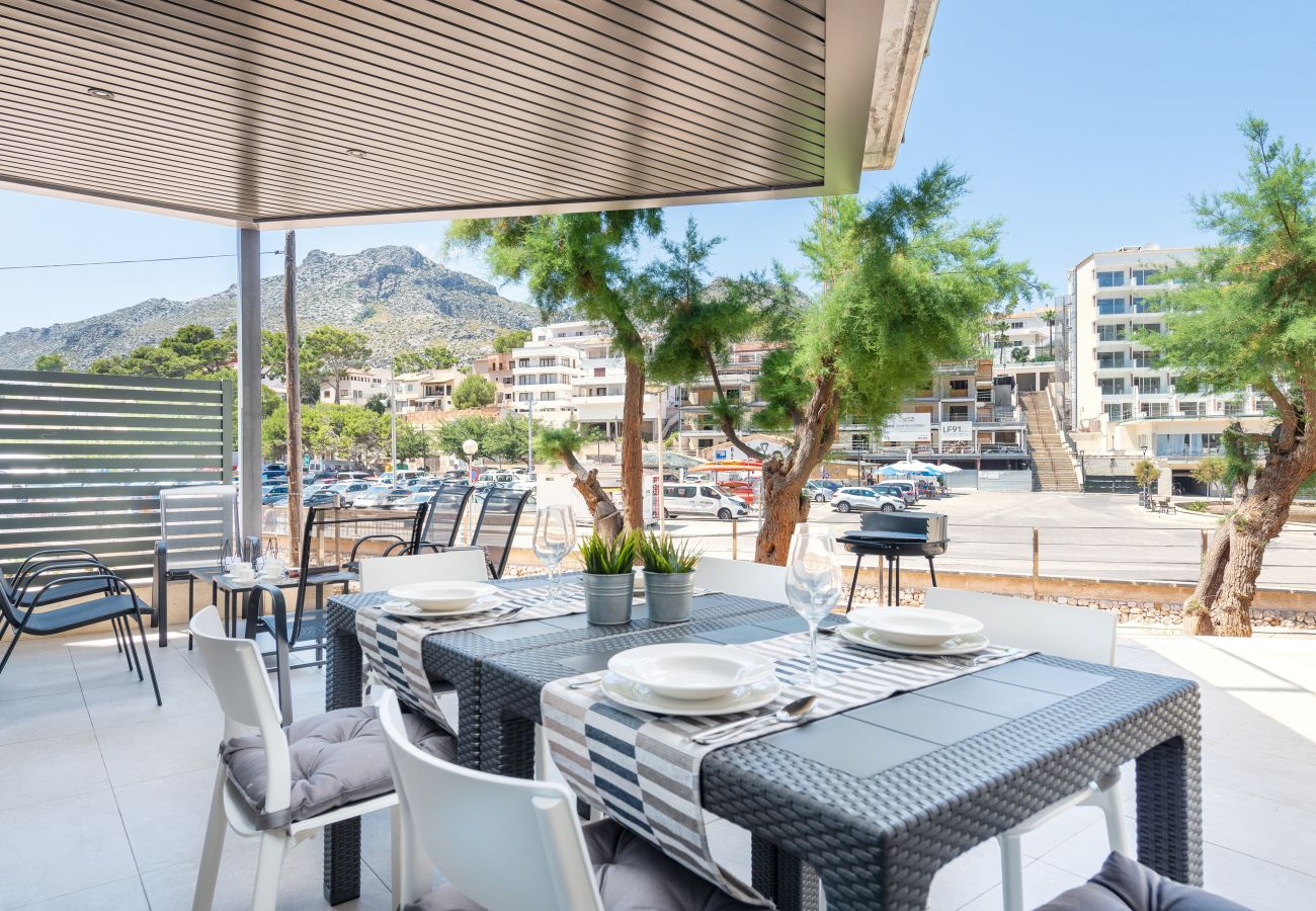 Ferienwohnung in Cala Sant Vicenç - Mirador Blue Garden F