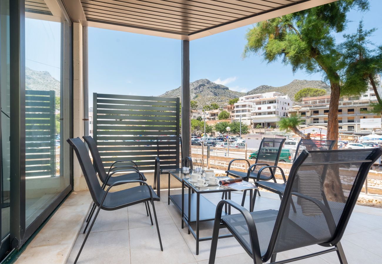 Ferienwohnung in Cala Sant Vicenç - Mirador Blue Garden F