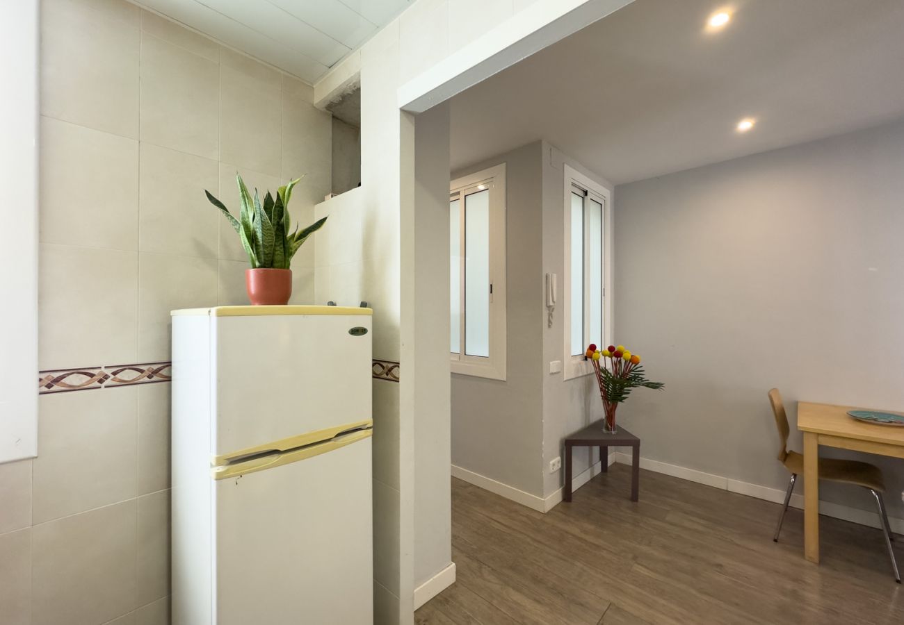 Apartamento en Barcelona - Estudio en alquiler luminoso, tranquilo y muy bien situado en Gracia, Barcelona centro