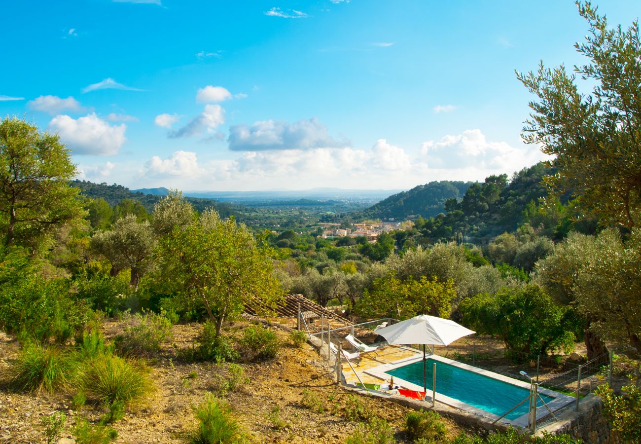 Villa en Mancor de la Vall - Finca Mancor Pool and Views