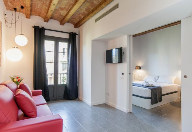 Apartamento en Barcelona - DELUXE piso en alquiler con terraza y piscina en Barcelona centro