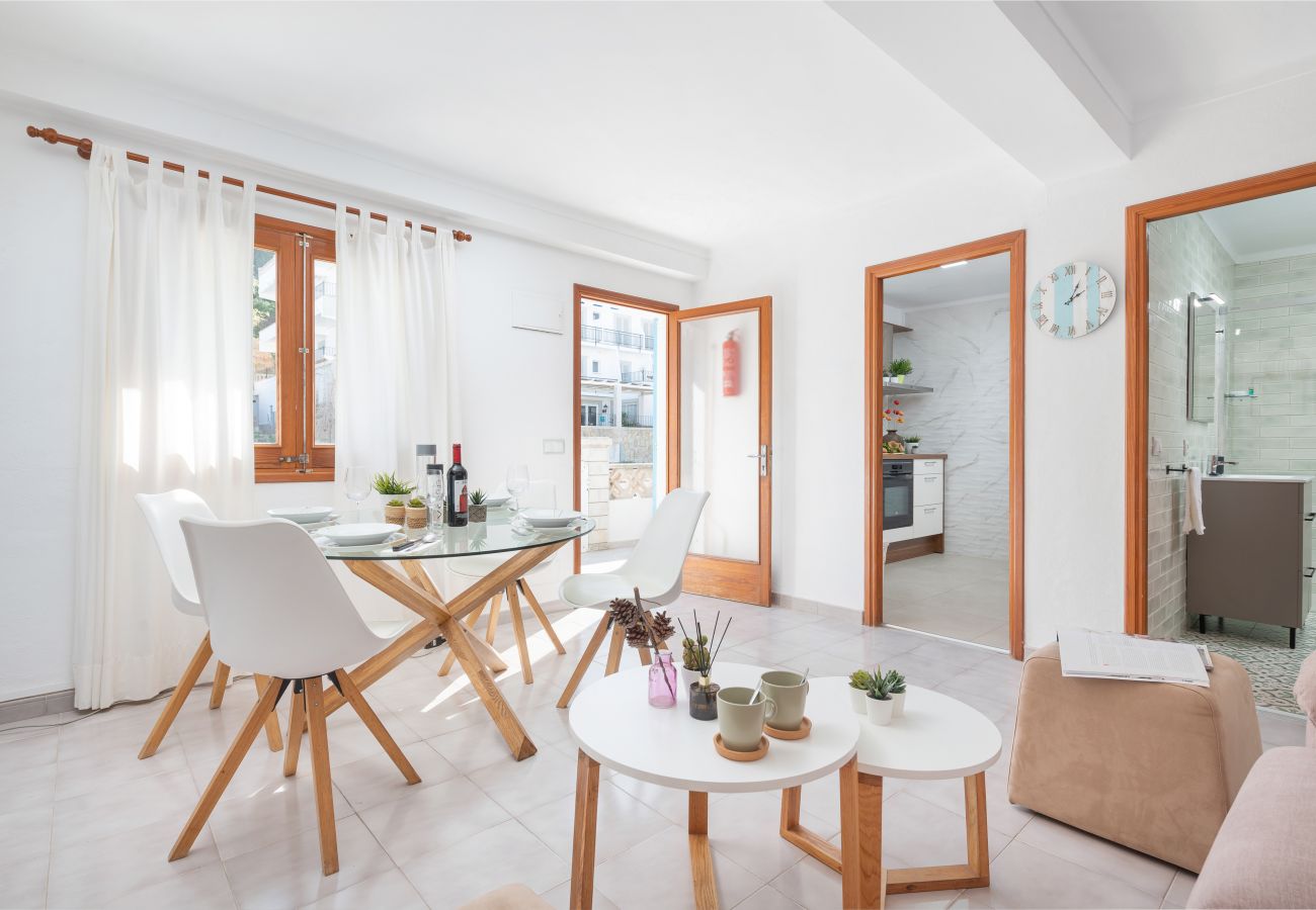 Apartamento en Cala Sant Vicenç - Apartamento Can Marce en Sant Vicenç