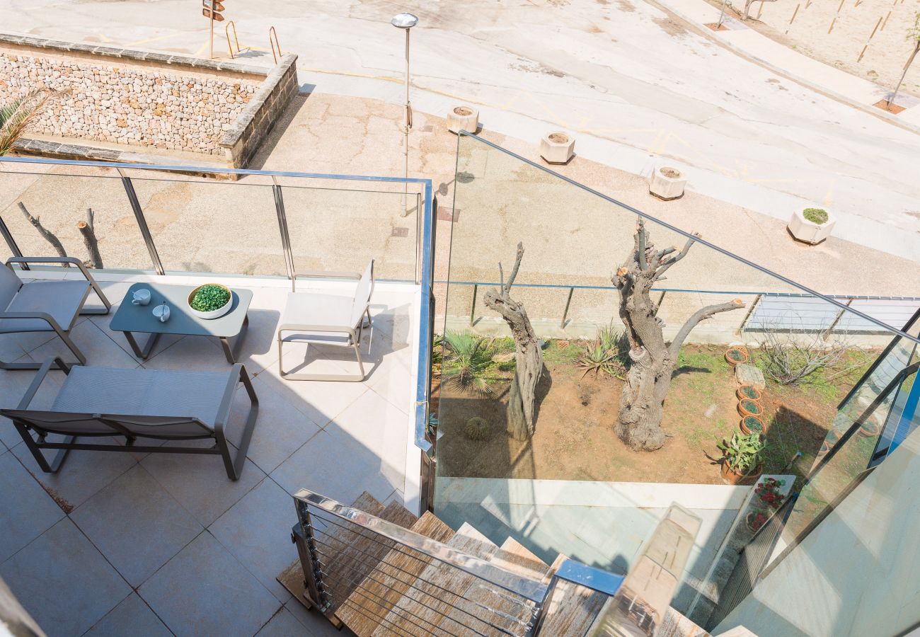 Apartamento en Cala Sant Vicenç - Mirador Blue Attic L