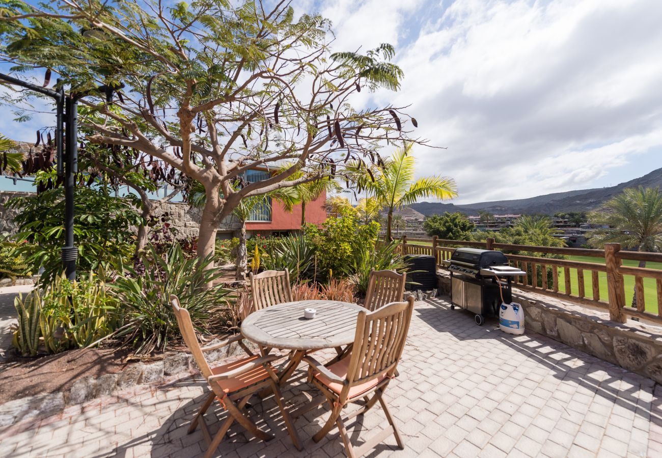 Casa en Mogán - Espectacular casa con piscina privada climatizada en paraíso 