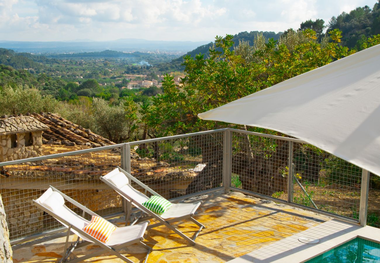 Villa à Mancor de la Vall - Finca Mancor Pool and Views