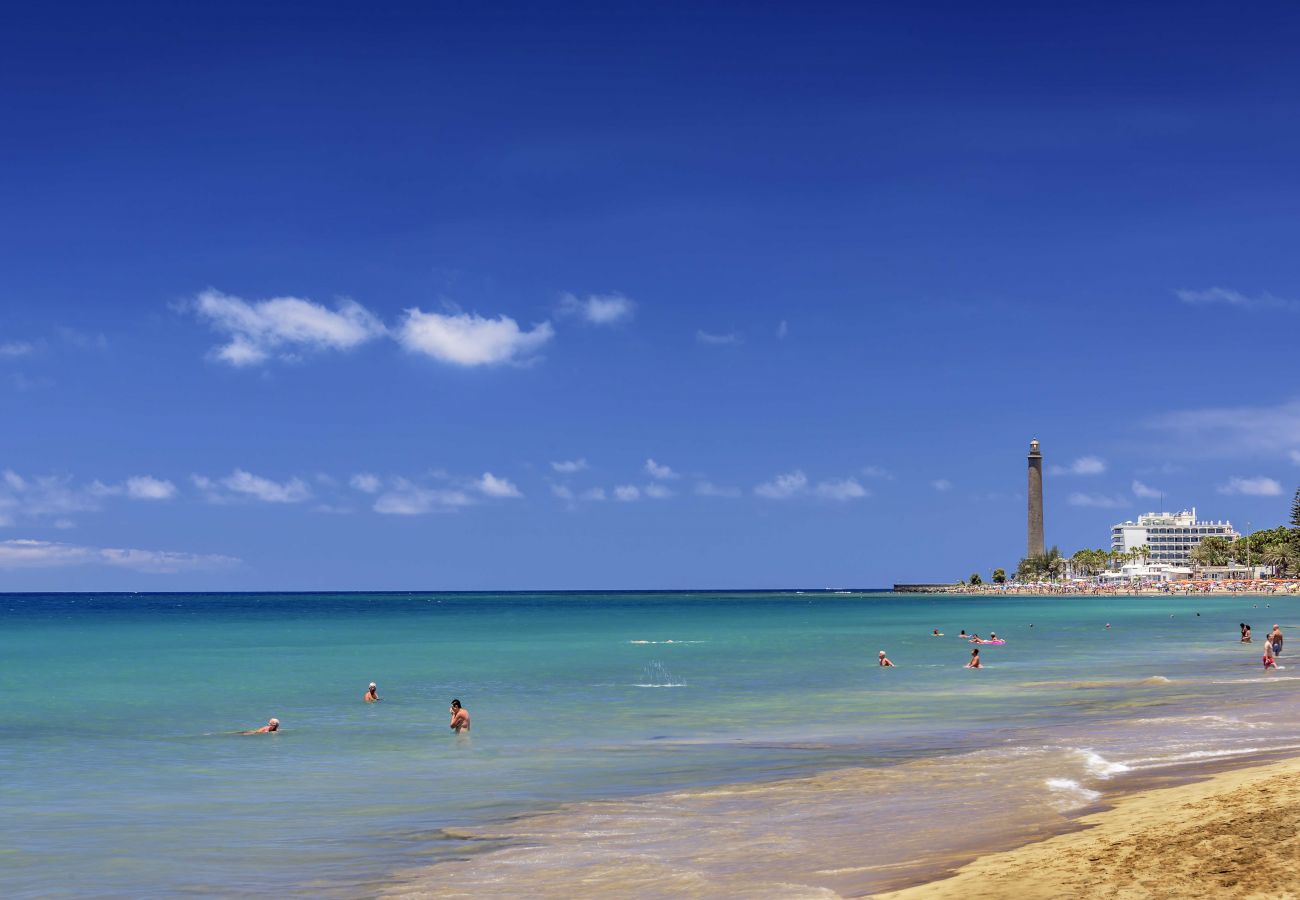 Maison à Las Palmas de Gran Canaria - Vista Dorada al mar balcón-Wifi By Canariasgetaway