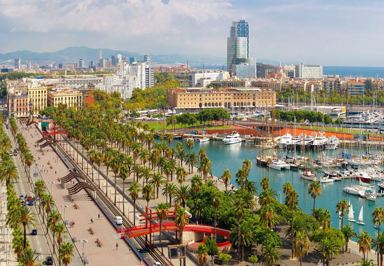 Appartamento a Barcelona - PLAZA ESPAÑA & MONTJUÏC, piso en alquiler por días muy bonito, tranquilo, agradable en Barcelona centro