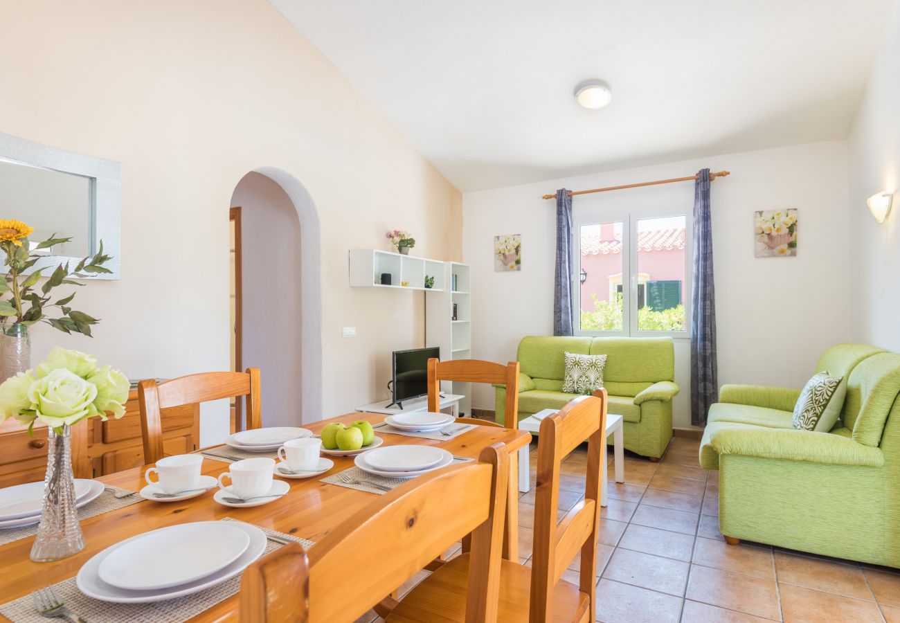 Dining room of the Villa Venus de Menorca